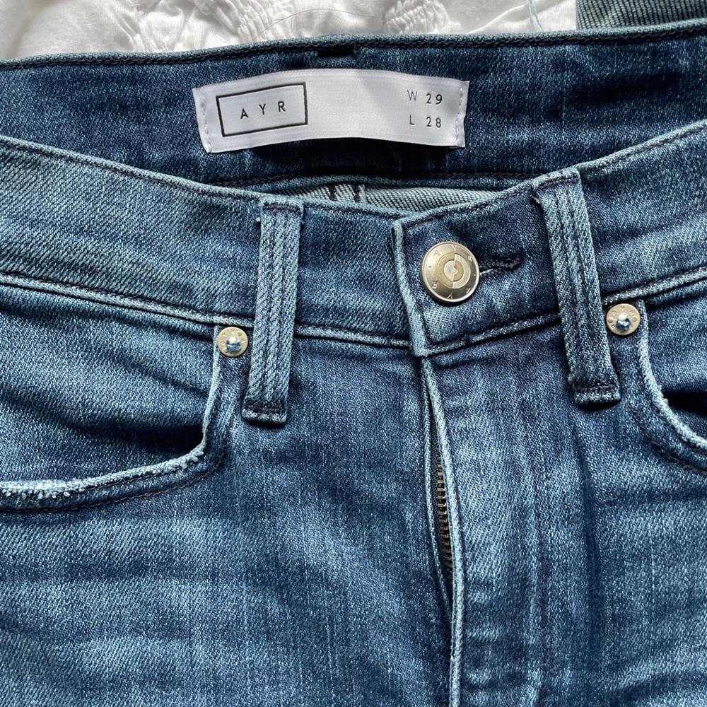 NWOT AYR “The Riser” Jeans size 29